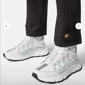 Versace Mens Trigreca Sneakers
